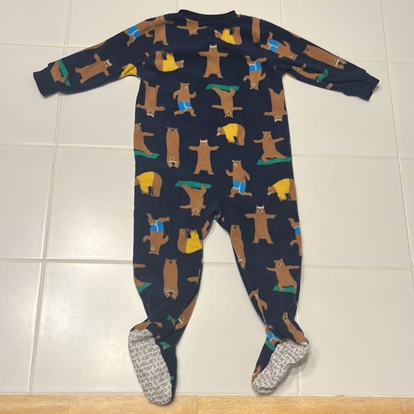 Carter’s, 12 month, Workout bear, sleeper - Picture 3 of 3
